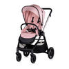 KOMBIKINDERWAGEN Marbella 3 in 1 rosa Fußabdeckung Einlage i-Size Babyschale - Rosa, Metall (90/63/108cm) - Chipolino