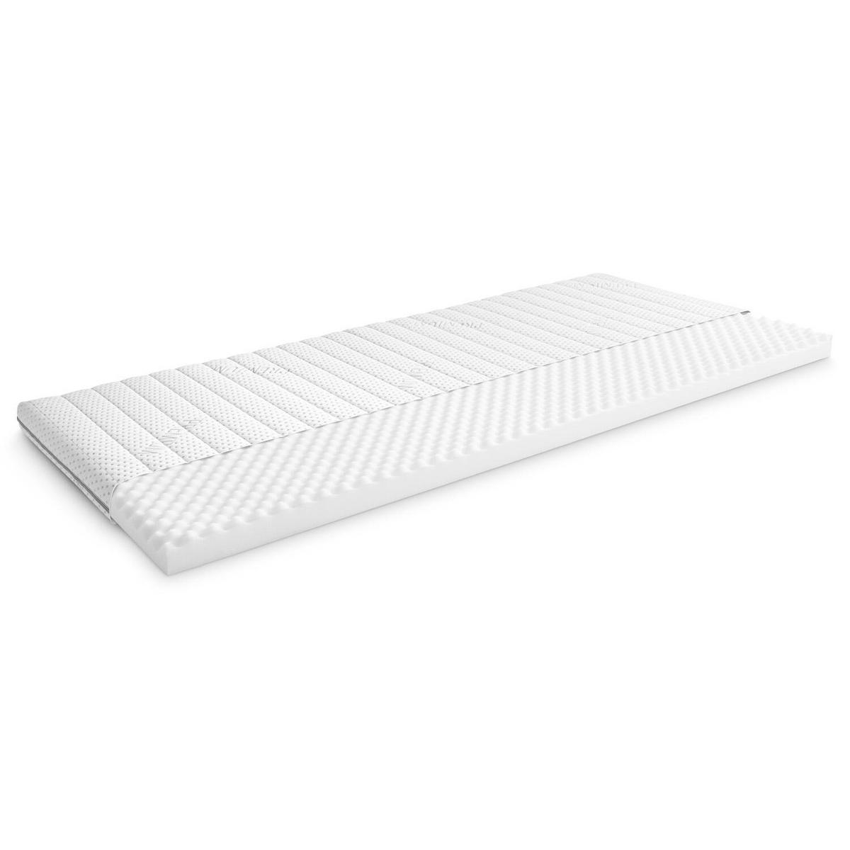 TOPPER Premium 90x200 cm - Weiß, Textil (90/200cm) - Supportho