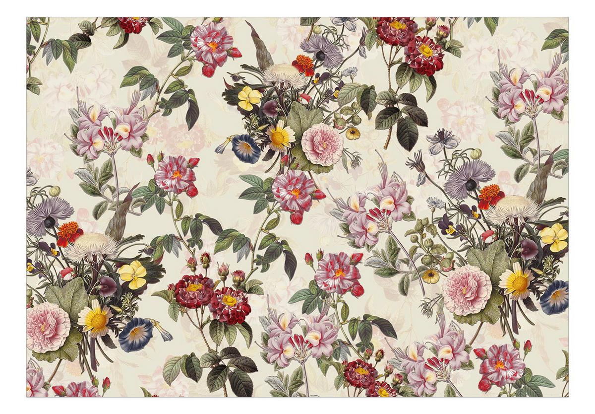 SELBSTKLEBENDE FOTOTAPETE 147/105 cm - Multicolor, Kunststoff/Textil (147/1cm) - KUNSTLOFT