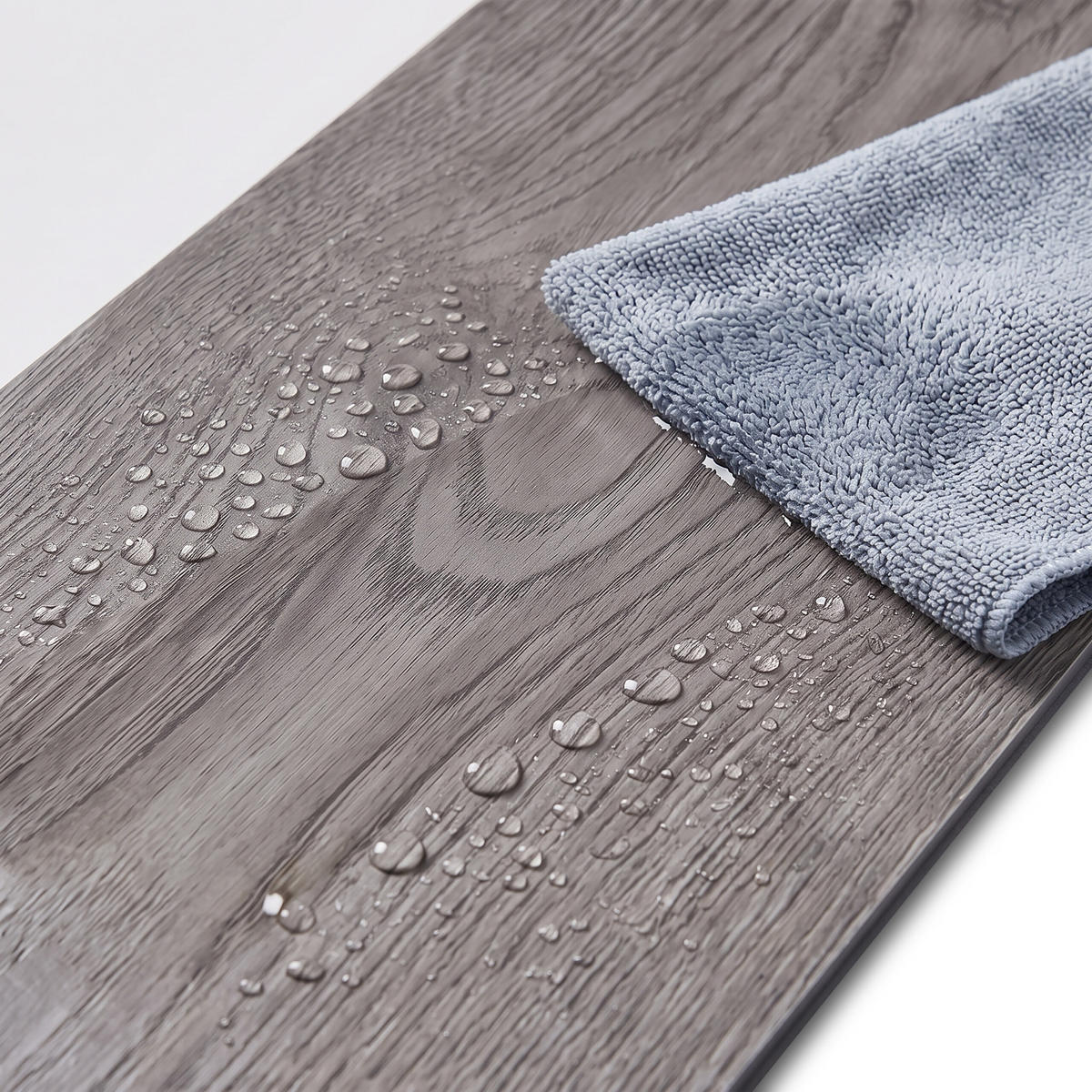 VINYLBODEN Eiche grau 36er-Set selbstklebend - Grau, Kunststoff (91.4/15.2/0.2cm) - Relaxdays