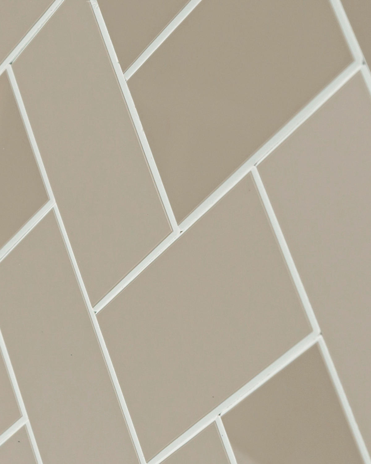 FLIESENAUFKLEBER 1 Stück 27,2 x 24 cm Selbstklebende Fliesen - Uva Cream - Beige, Kunststoff (24/0.4/27.2cm) - Mazovia