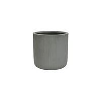 PFLANZTOPF Talen grau | 38x36 - Grau, Kunststoff (36cm) - aplanta
