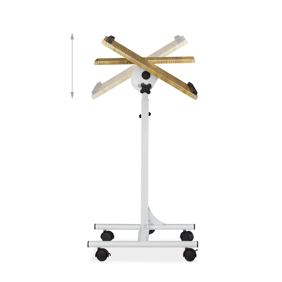 LAPTOPTISCH - Multicolor, Holzwerkstoff/Kunststoff (40/61/88cm) - Relaxdays