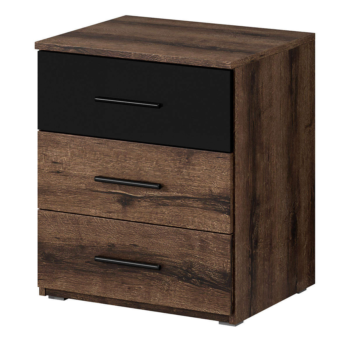 NACHTTISCH BETTINA 46/56/41 cm - Multicolor, Holzwerkstoff (46/56/41cm) - MASSENO
