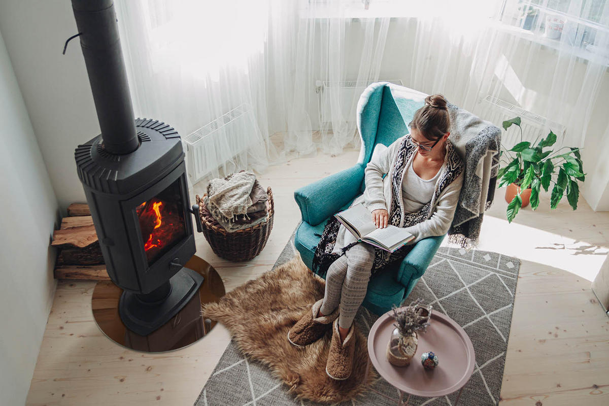 GLASPLATTE für Kamin Ø 50 cm Braun - Braun, Glas (50/50/0.4cm) - ArtPrintCave