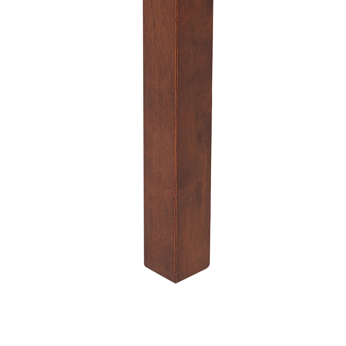 ESSZIMMERSTUHL 2er-Set Dunkler Holzfarbton Orono - Dunkelbraun/Grün, Holz (40/92/50cm) - Beliani