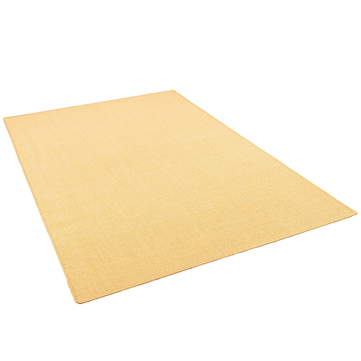 SISAL NATUR TEPPICH KLASSISCH - Honig, Textil (100/100cm) - Snapstyle