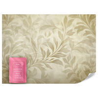 FOTOTAPETE für Schlafzimmer Blätter Pflanzen Natur 500x350 - Beige/Braun, Papier (500/350cm) - Muralo