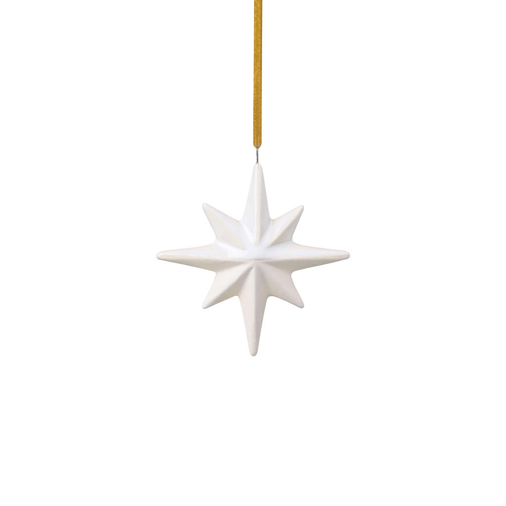 ORNAMENT STERN Winter Glow beige - Beige, Keramik (2.3/8.9/8.9cm) - like.Villeroy & Boch
