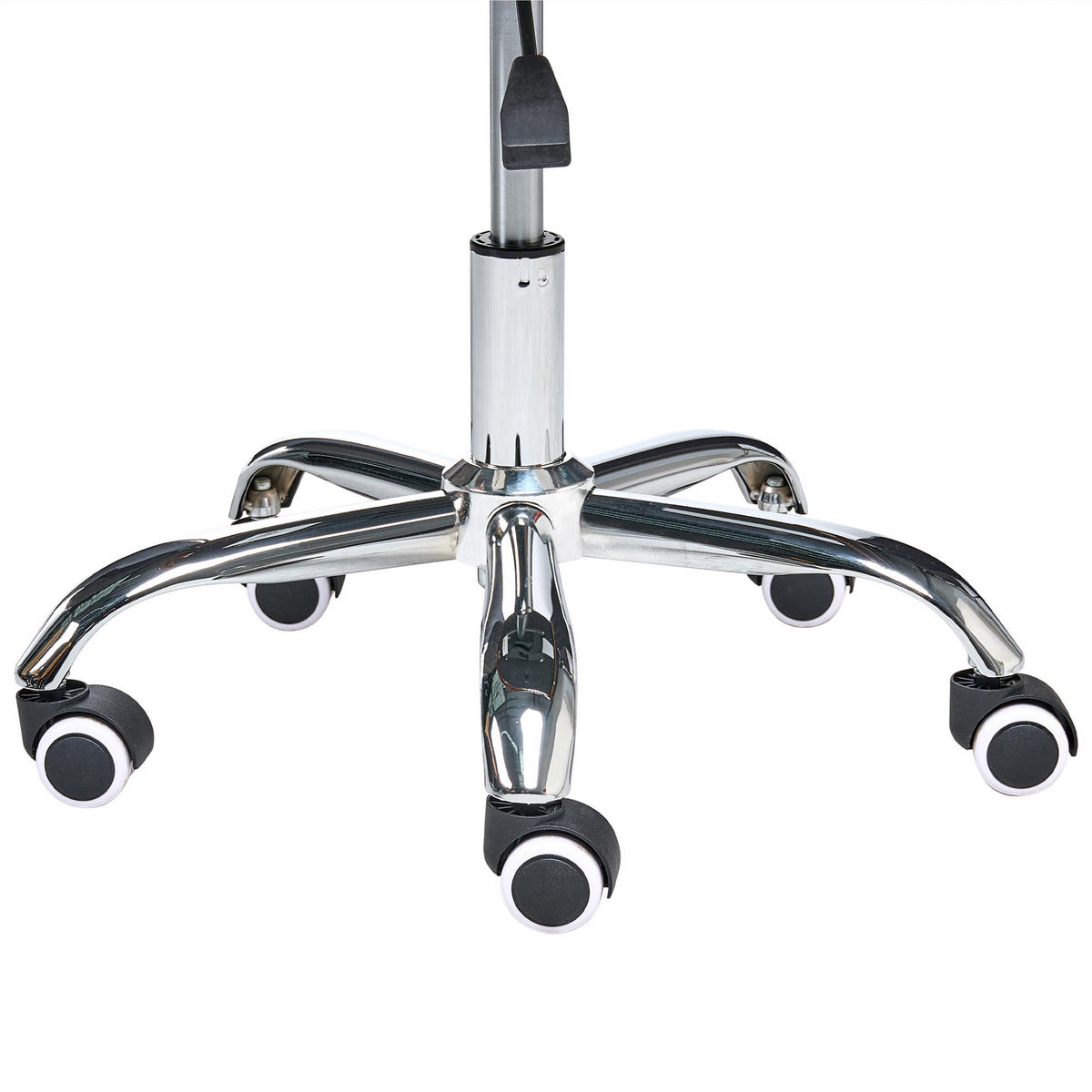 SCHREIBTISCHSTUHL Kunstleder Braun Roswell - Braun, Kunststoff (54/80/50cm) - Beliani