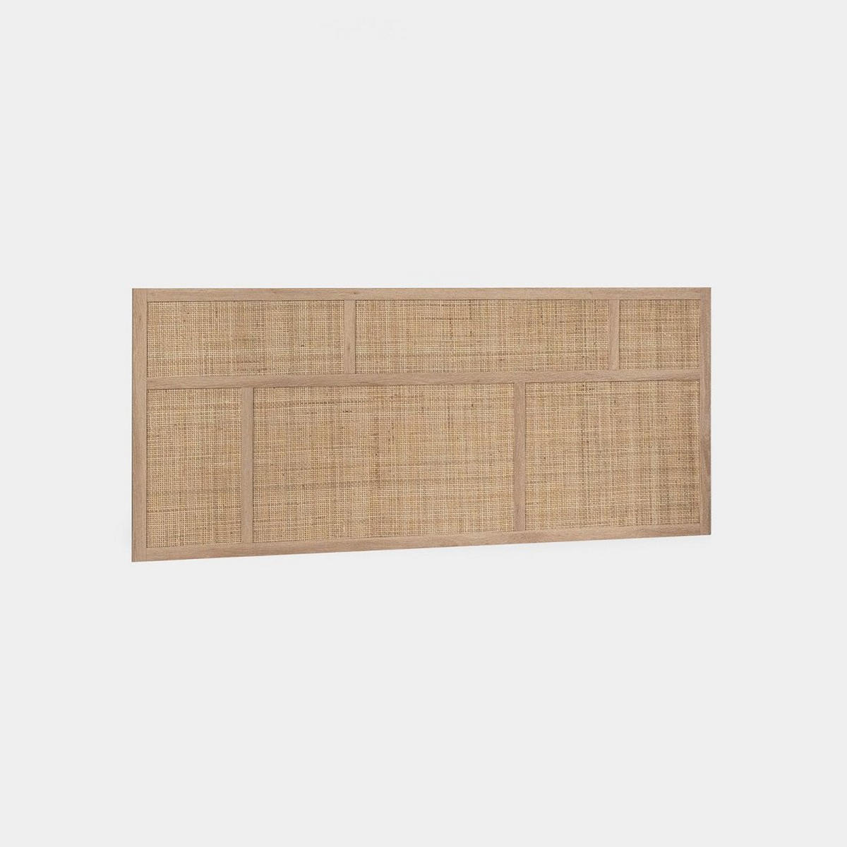 KOPFTEIL DOPPELTES Ikigai Natürlich 166 cm x 71 cm - Naturfarben, Holzwerkstoff (166/2cm) - Klast Home
