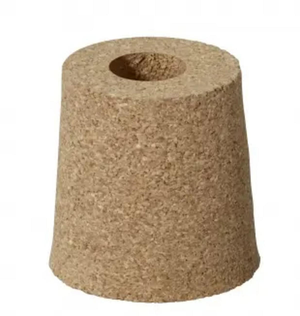 FLASCHENVERSCHLUSS Kunststoff, Lamellen, für 3,0-4,5L Flaschen - Schwarz, Kunststoff (2.5/2.8/2.8cm) - ich-zapfe