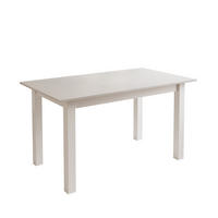 ESSTISCH ARTON 140-195 cm für 6-8 Personen - Weiß, Holzwerkstoff/Metall (140/80/77cm) - Lookway