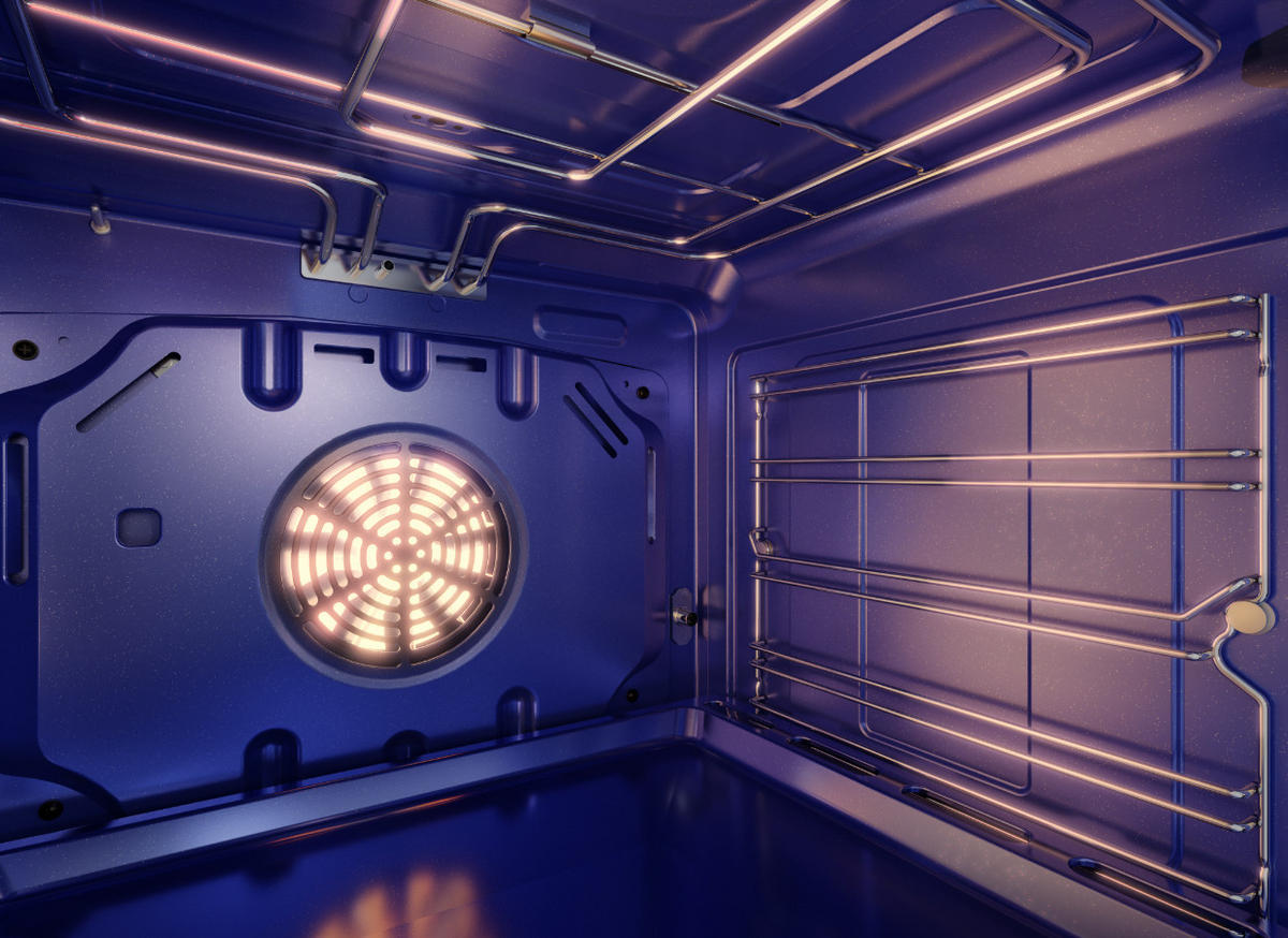 EINBAU-BACKOFEN 60 cm EH 6339+KCT 6115 F Glaskeramik Kochfeld 60cm - Silberfarben, Metall (59.4/59.4/57.5cm) - Kaiser Küchengeräte