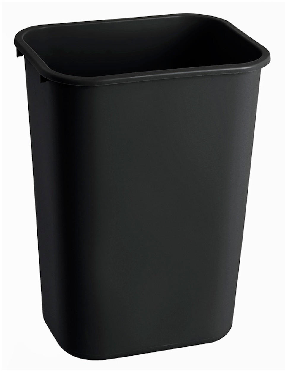MÜLLEIMER Rechteckiger 39 Liter 50,5x27,9x38,7 cm Polyethylen Schwarz - Schwarz, Metall (27.9/50.5/38.7cm) - PROREGAL