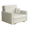 SCHLAFSOFA Viva Sonic I - Schwarz/Naturfarben, Holz/Textil (103/85/100cm) - MIRJAN24