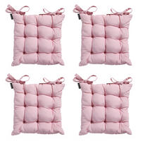 SITZKISSEN Panama 46/46 cm 4er-Set - Pink, Textil (46/6/46cm) - Madison