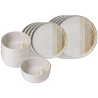 BASIC-SET Trio Creme 12er Set - Creme, Keramik (2/2/2cm) - Ritzenhoff Breker