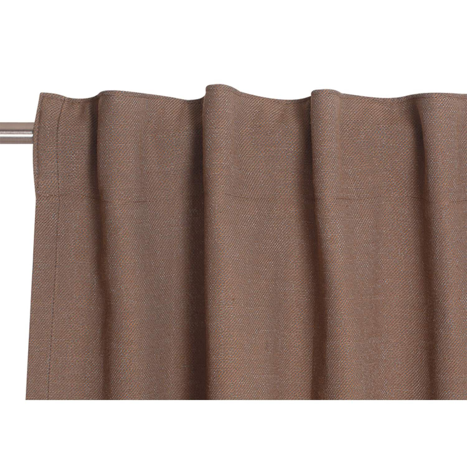 FERTIGVORHANG blickdicht  - Rotbraun, Basics, Textil (130/250cm) - Schöner Wohnen