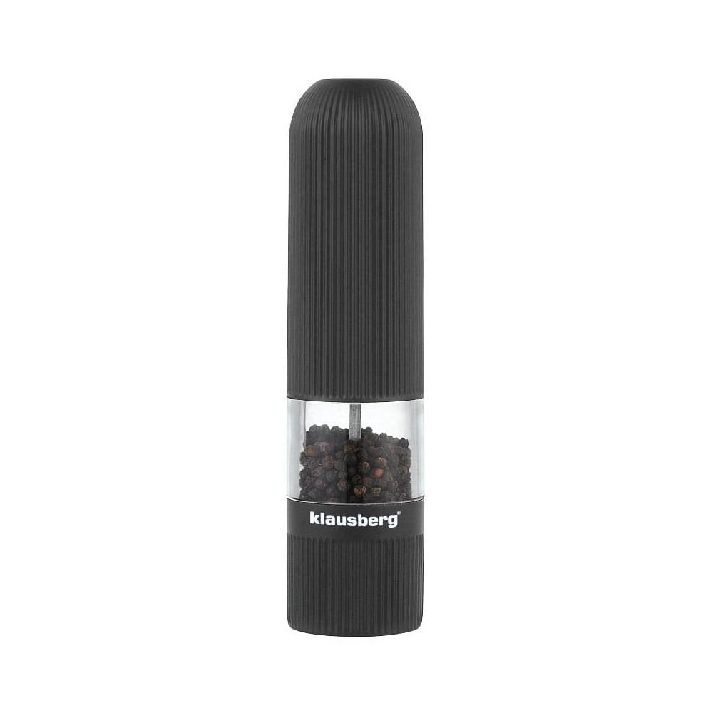 GEWÜRZMÜHLE Schwarz 5/5/20 cm KB7434 - Schwarz, Kunststoff (5/20/5cm) - Klausberg 