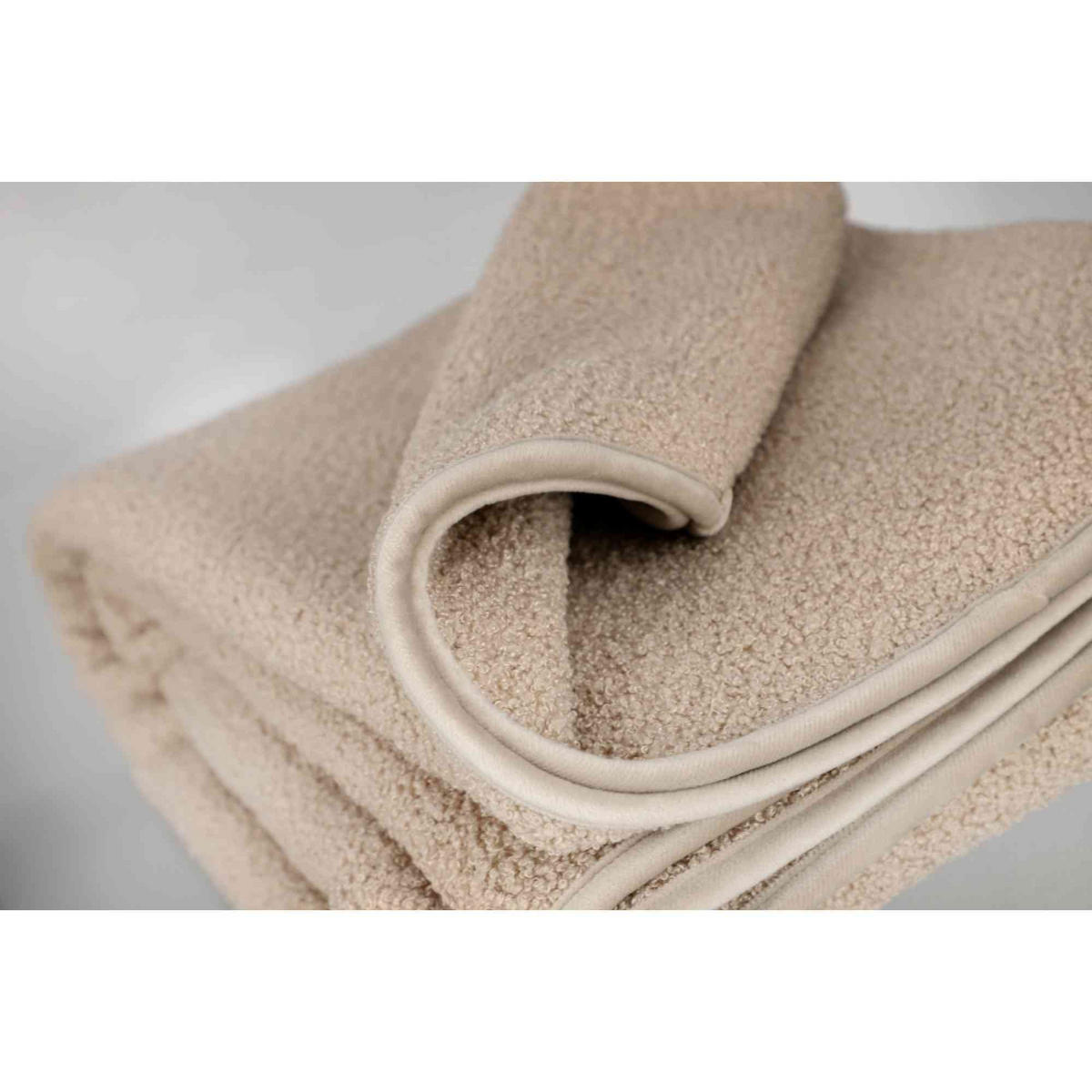 KUSCHELDECKE CUTE - Beige, Textil (130/170cm) - Esprit