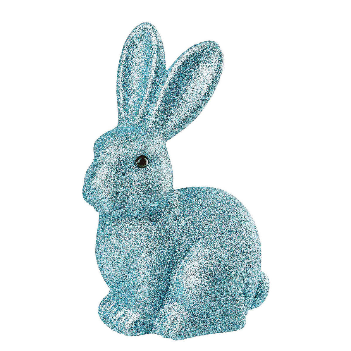DEKO-HASE Easter 6Er-Set - Blau, Kunststoff (14/22/10cm) - Butlers