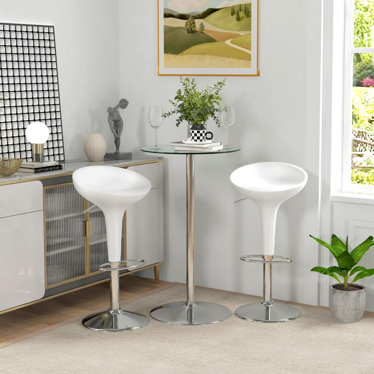 BARTISCH Transparent 1 Stück - Transparent, Kunststoff (70/70/102cm) - GiPP