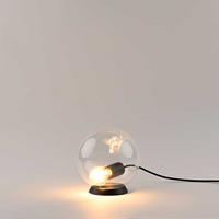 TISCHLAMPE Orb Klar Ø 20cm - Klar, Glas (20/20cm) - s.luce