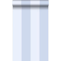 TAPETE Streifen 53 cm x 10.05 m - Blau, Papier (53/1000cm) - Origin Wallcoverings