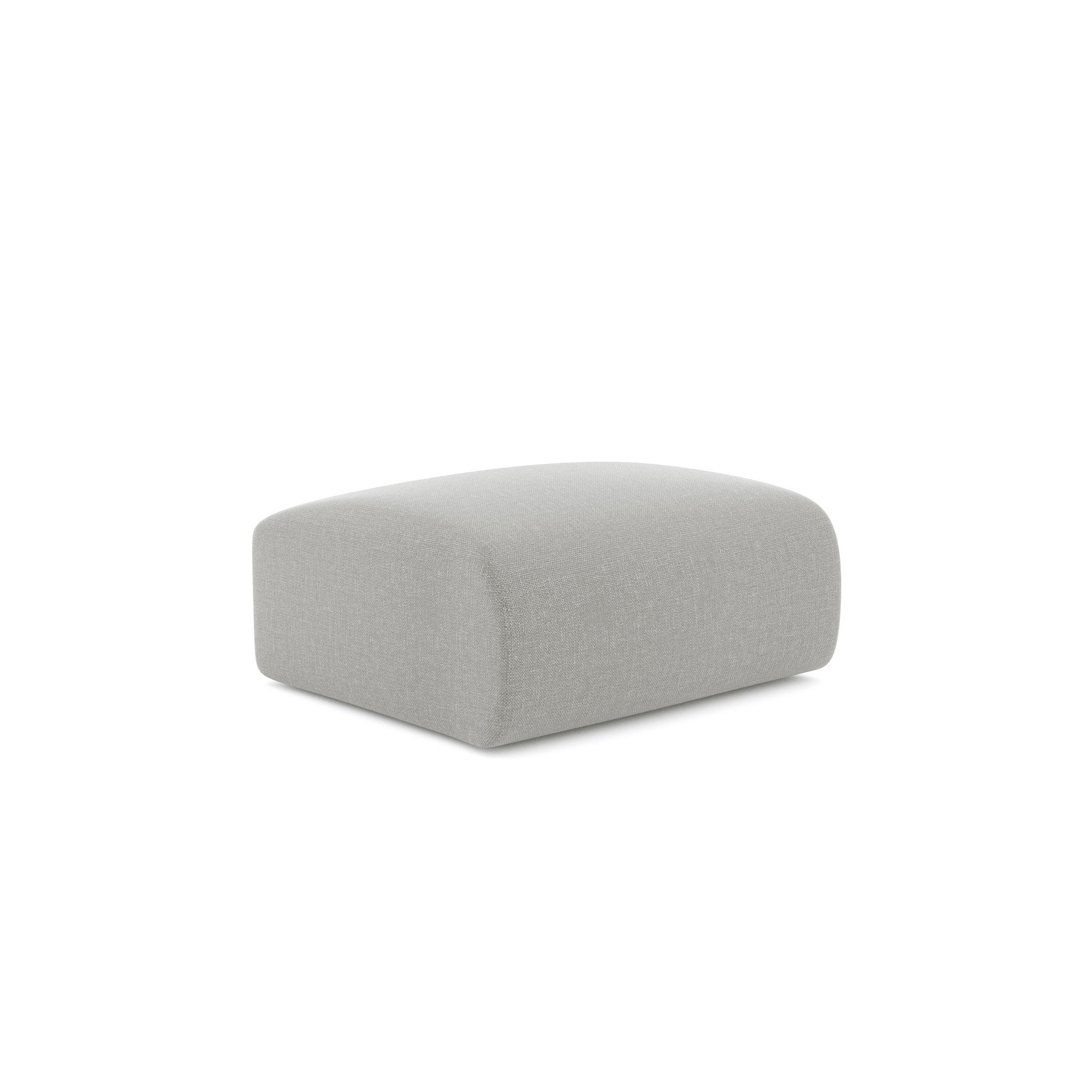RASTERGEWEBE Hellgrau 75cm - Hellgrau/Grau, Textil (75/45/75cm) - Sia Home