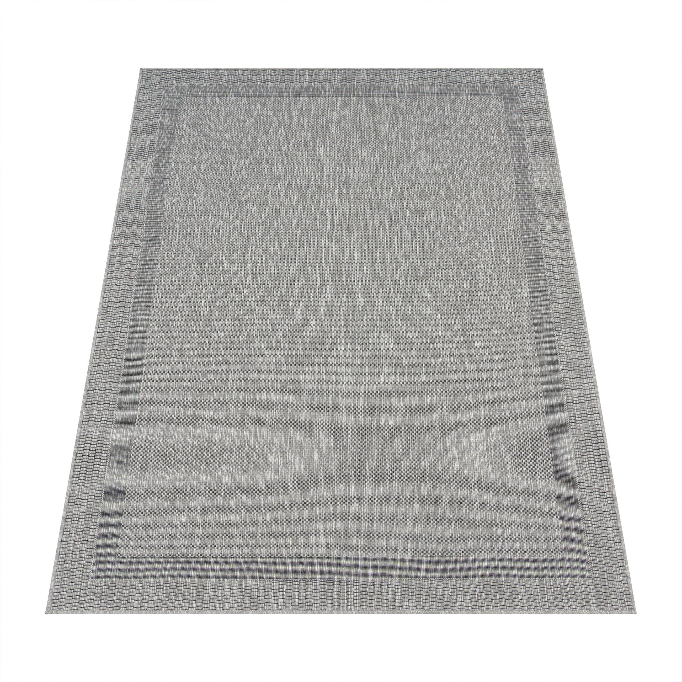Paco Home Outdoorteppich Grau 80x150 cm