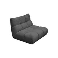 DREHSESSEL VIVIEN Anthrazit Cord Drehbar (360°) - Anthrazit/Schwarz, Kunststoff/Textil (112/85/108cm) - KAWOLA