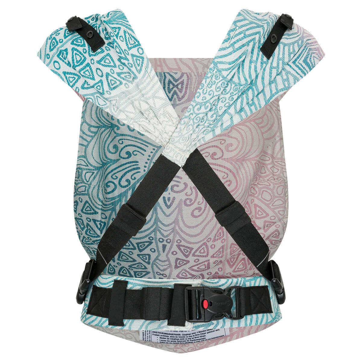 BABYTRAGE Primeo - Creme/Rosa, Textil (26.5/7.2/38.5cm) - Hoppediz