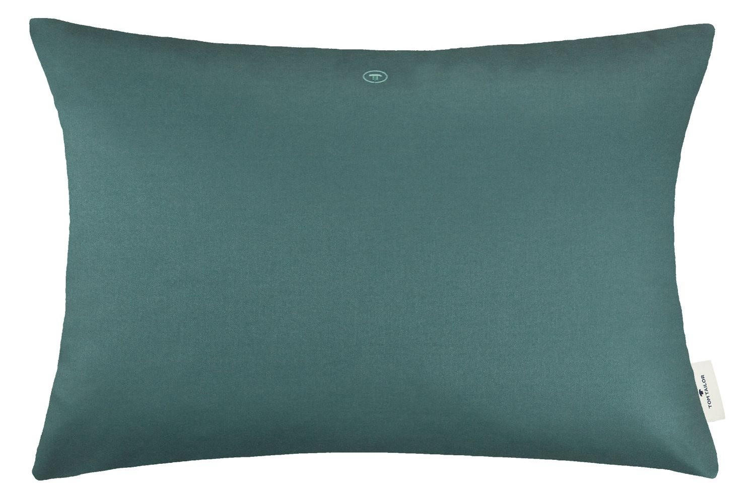 ZIERKISSENHÜLLE Dove Signature dunkelgrün 40x60cm - Dunkelgrün, Textil (40/60cm) - Tom Tailor