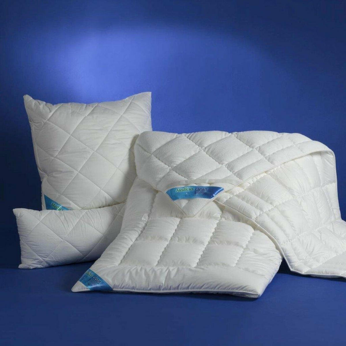 GANZJAHRESDECKE Medicus Clean 220/240 cm - Weiß, Naturmaterialien (220/240cm) - Schlafmond
