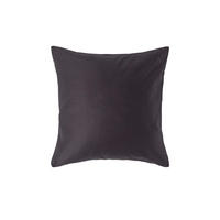 KISSENBEZUG Premium, Ägyptische Baumwolle, Fadendichte 1000 - Anthrazit, Textil (40/40cm) - Homescapes