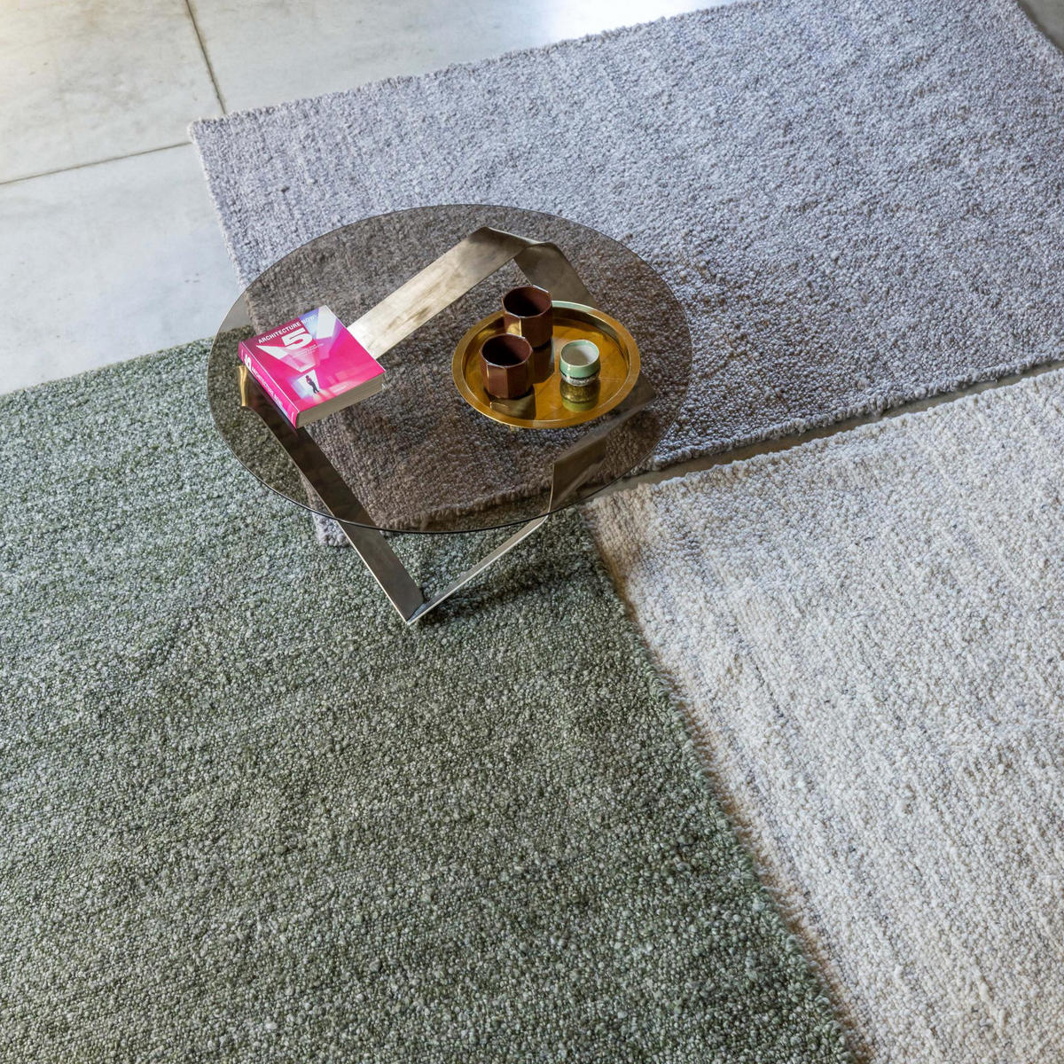 TEPPICH Alma schneeweiß 200 x 290 x 1 cm - Weiß, Textil (200/290cm) - Vivaraise