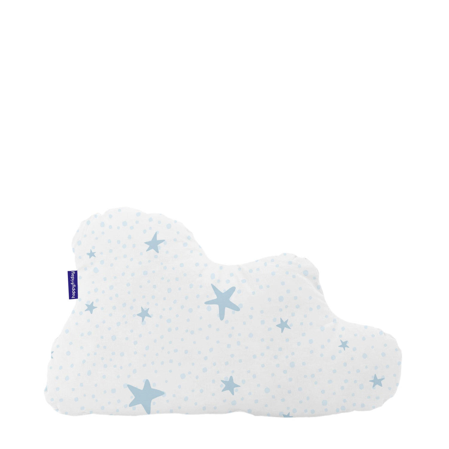 KISSEN little star 60x40 cm blau - Blau, Textil (60/40cm) - Happy Friday