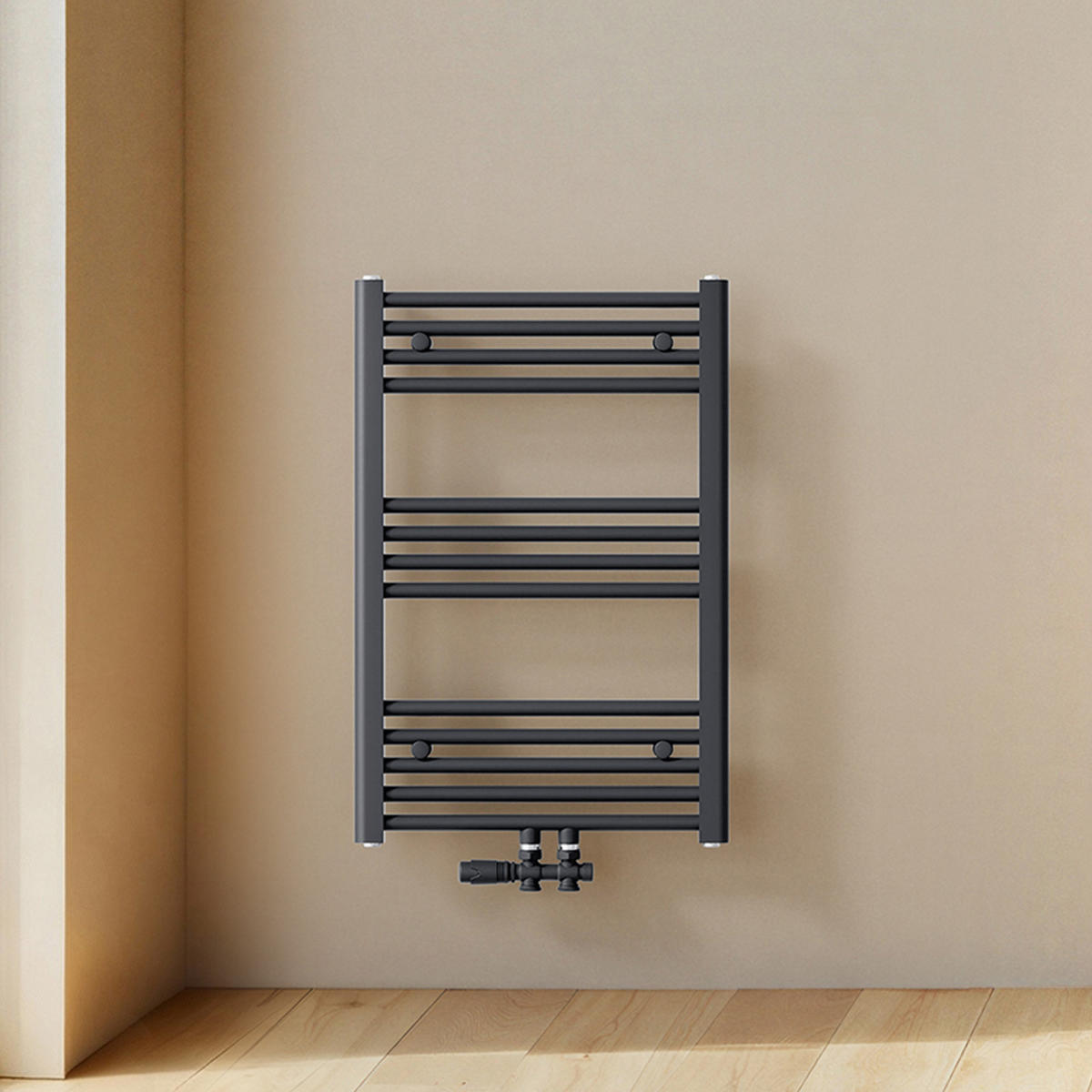 CALORIFER portprosop tubular 290 W Antracit 50/75/3 cm - antracit, metal (50/75/3cm) - EMKE
