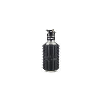 SPORTFLASCHE - Funktion 2 in 1 Massageroller - Schwarz - Schwarz, Metall (1.2L) - Mobot