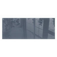 GLASPLATTE für Kamin 125x50 cm - Dunkelblau, Glas (125/50/0.4cm) - TULUP