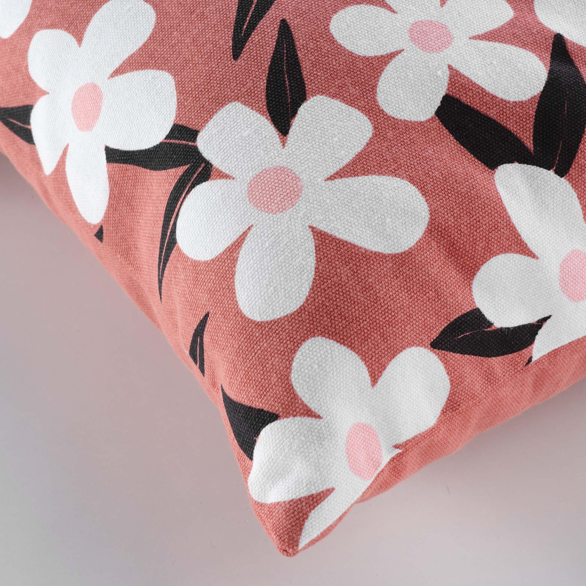 KISSENHÜLLE Darcy 40/40 cm - Terracotta, Naturmaterialen (40/40cm) - Douceur d´intérieur