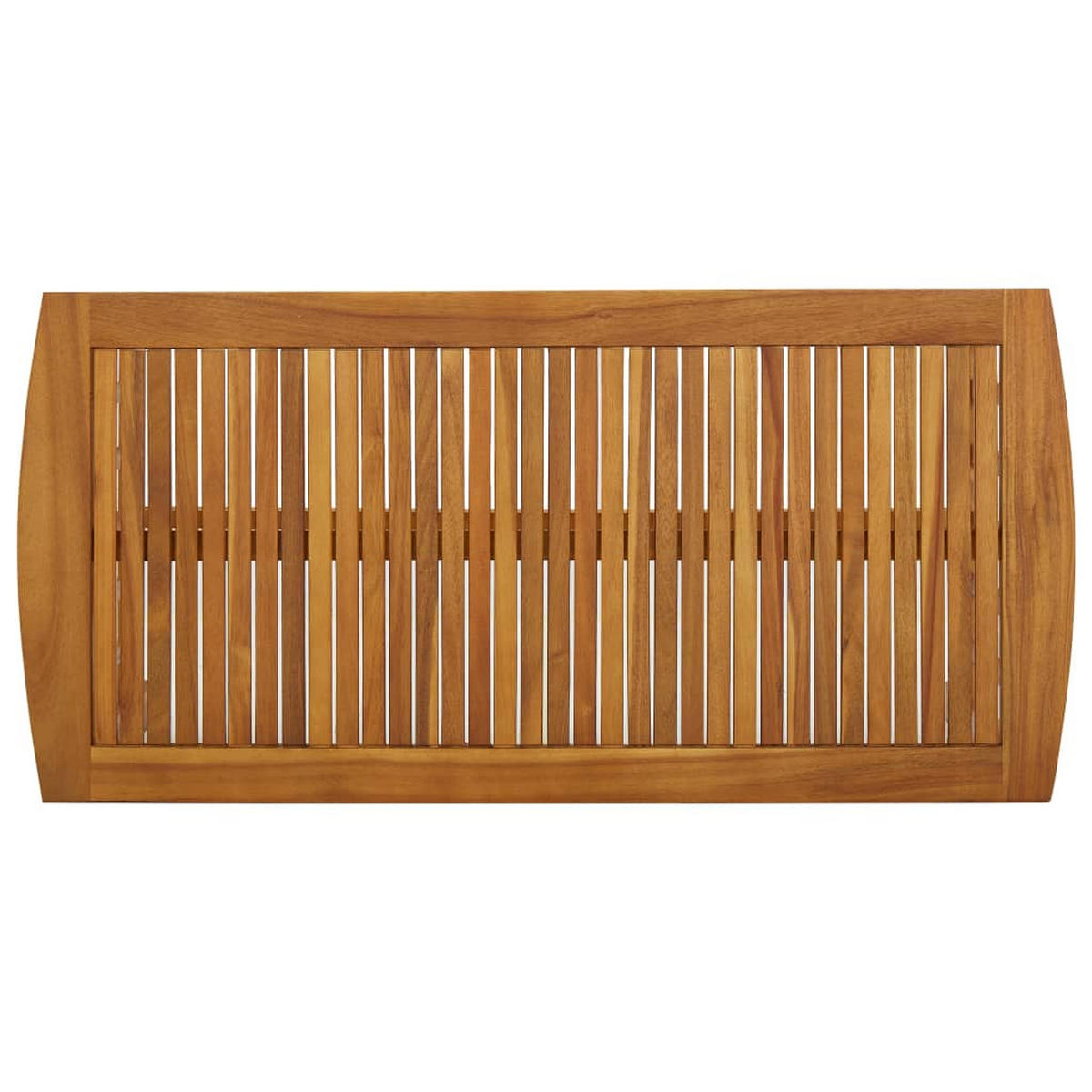 COUCHTISCH 102x50x43 cm Massivholz Akazie - Braun, Holz (102/50/43cm) - furnicato