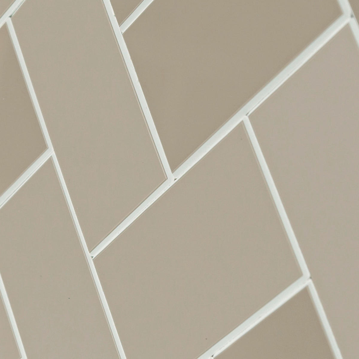 FLIESENAUFKLEBER 1 Stück 27,2 x 24 cm Selbstklebende Fliesen - Uva Cream - Beige, Kunststoff (24/0.4/27.2cm) - Mazovia