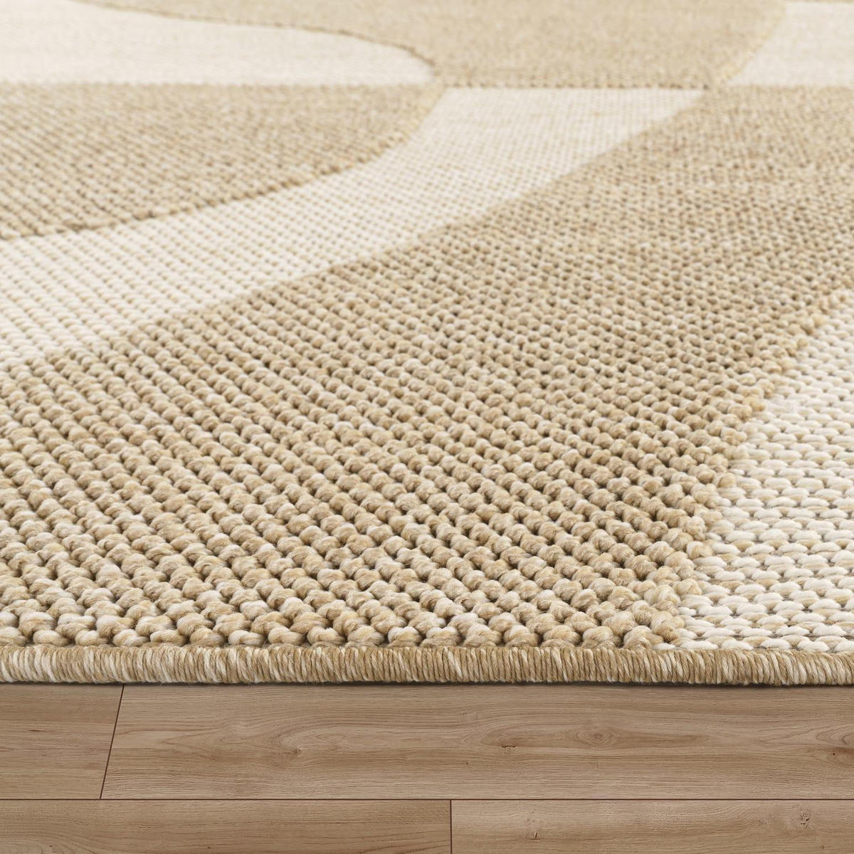 OUTDOOR-TEPPICH BERLIN 542 CREME 200X280 - Creme, Kunststoff (200/280cm) - Paco Home