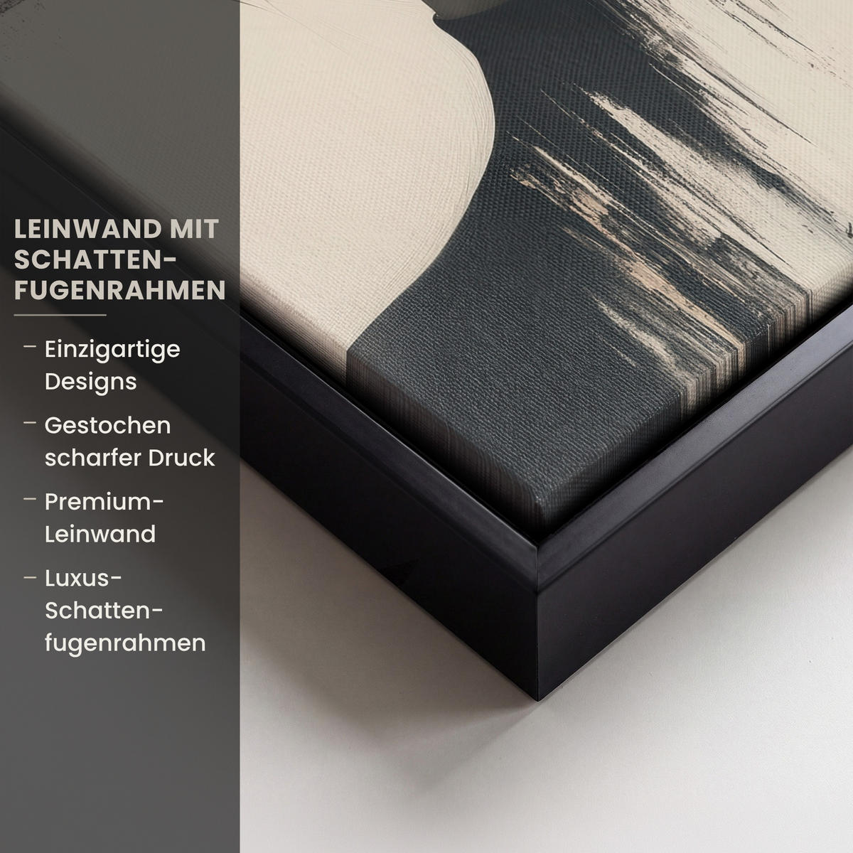 LEINWAND Bilder mit Rahmen - Frau - Hut - Farbe - 20x30 - Goldfarben, Textil (20/30cm) - MuchoWow
