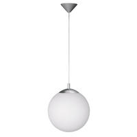 HÄNGELEUCHTE Metall Glas Weiß - Weiß, Glas (30/30/180cm) - Globo Lighting