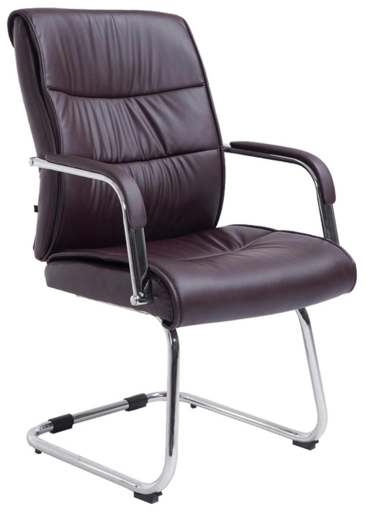 SCHWINGSTUHL 2er Set Lederlook Braun - Braun, Textil/Metall (58/100/66cm) - CLP