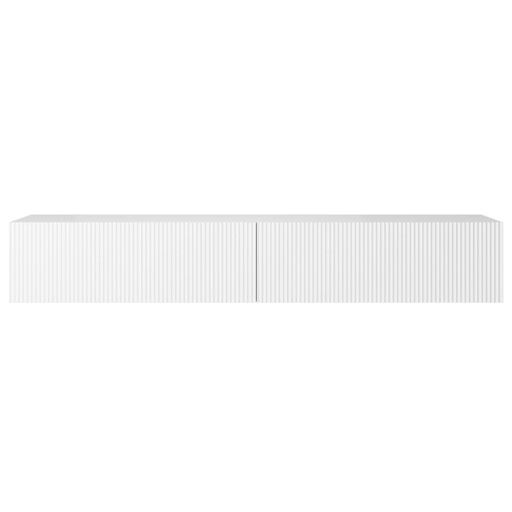 TV-HÄNGEBOARD Veldio Weiß 175 cm - Weiß, Holzwerkstoff (175/30/31.6cm) - Selsey