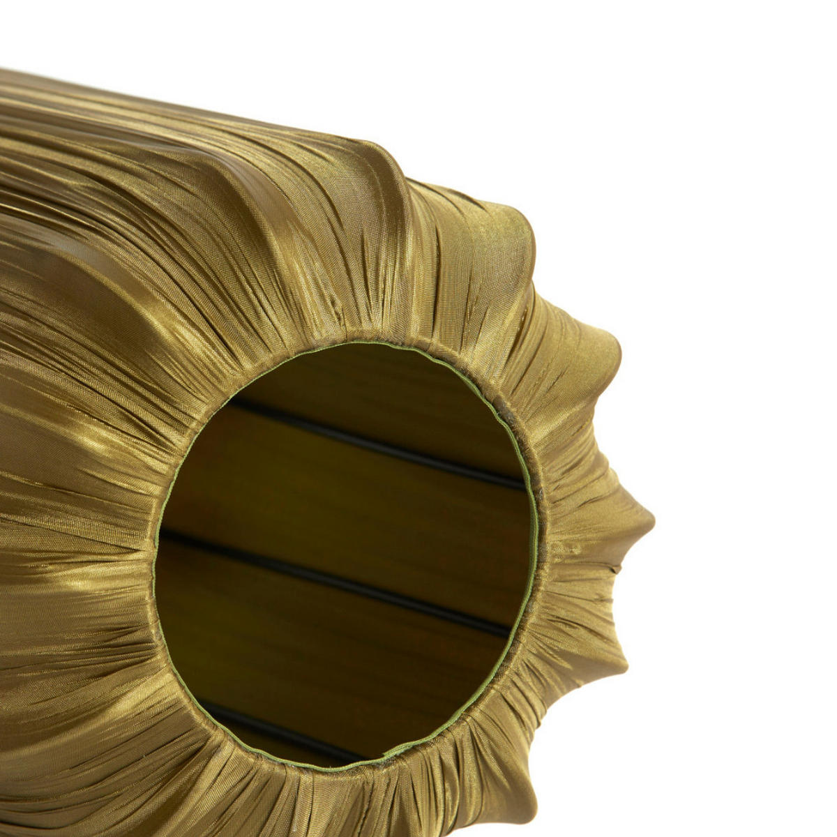 LAMPENSCHIRM Farol Grün 20/20/28 cm - Grün, Textil (20/20/28cm) - Light & Living